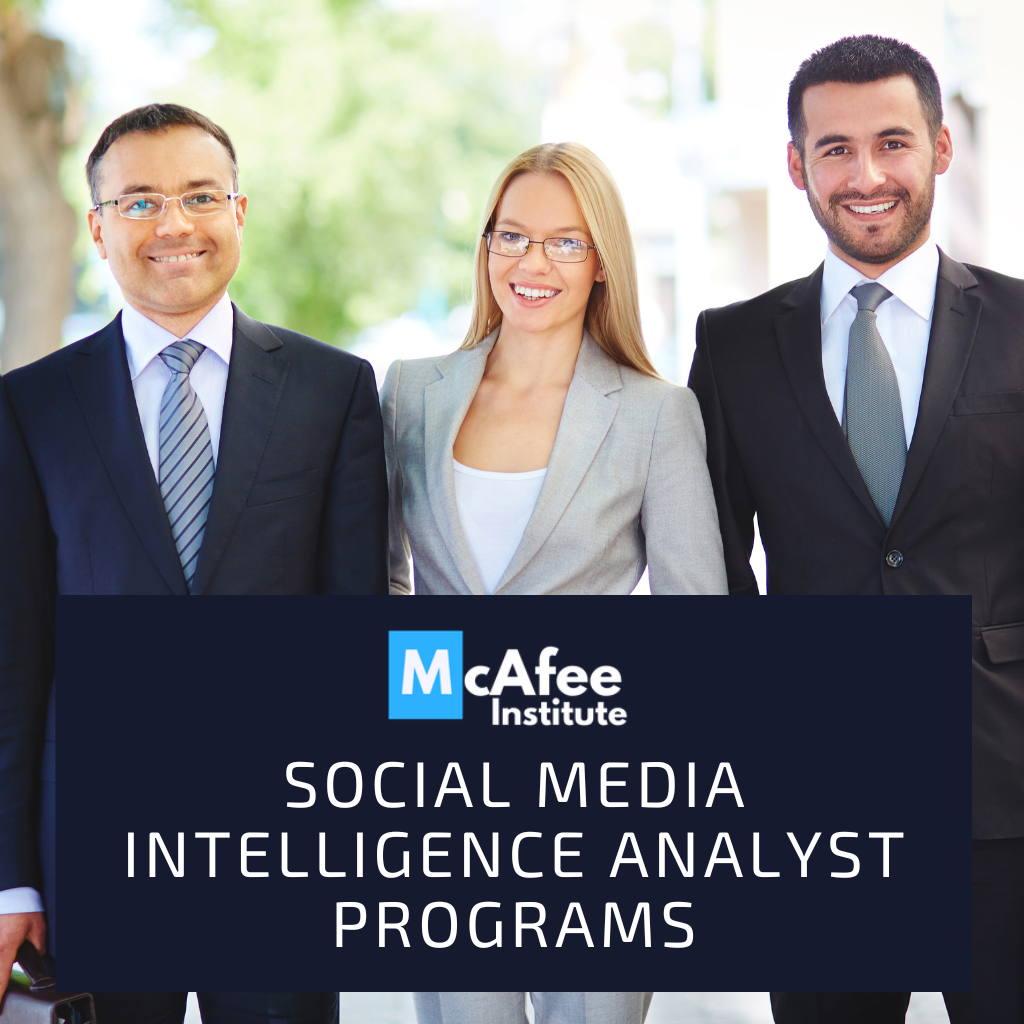 Social Media Intelligence Analysts  Training, Courses, and Certification