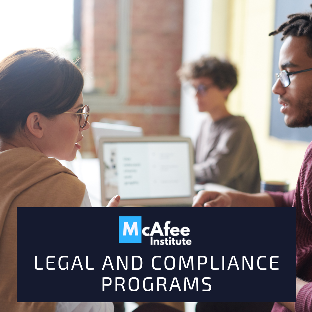 Legal and Compliance Training, Courses, and Certification