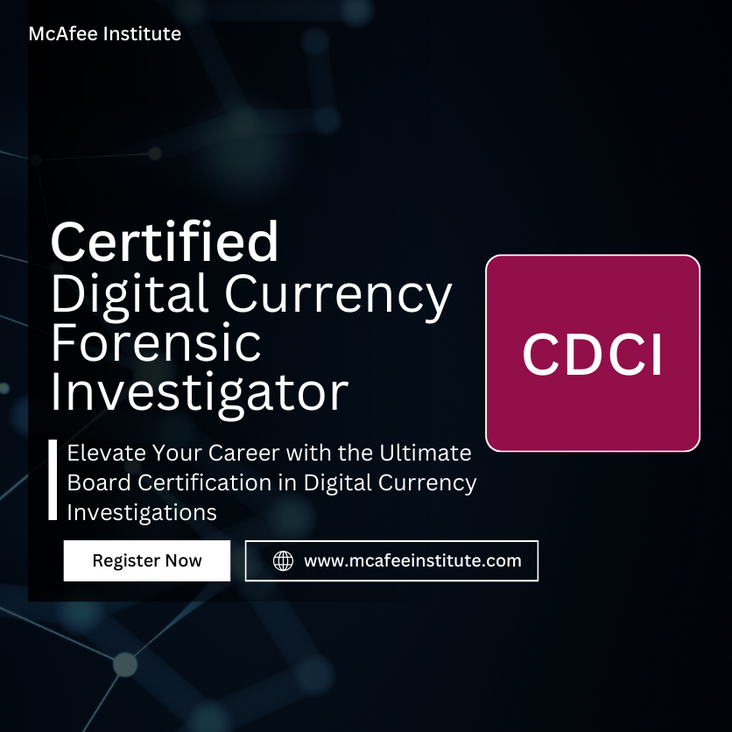 Certified Digital Currency Investigator (CDCI)
