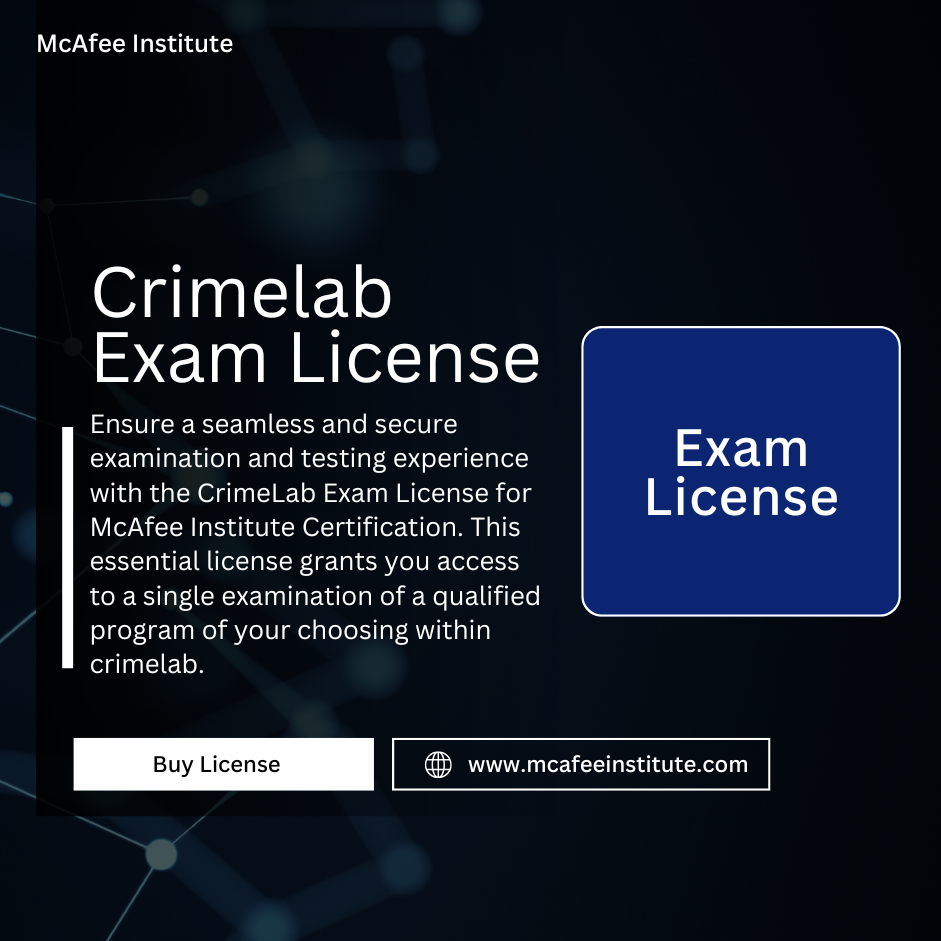 Crimelab Exam License