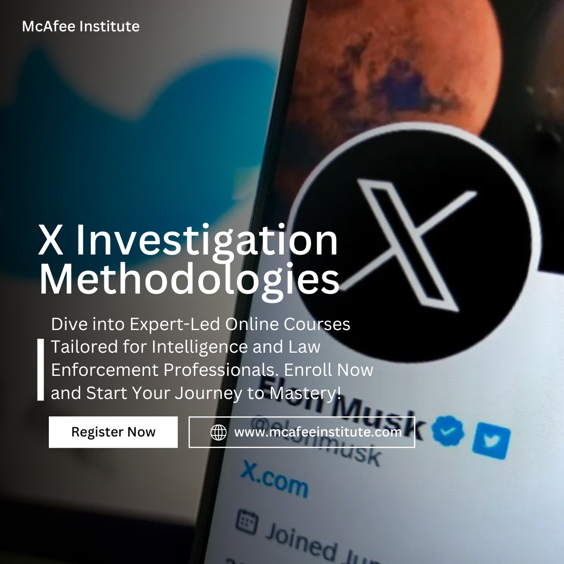 X Investigations & Intelligence Course