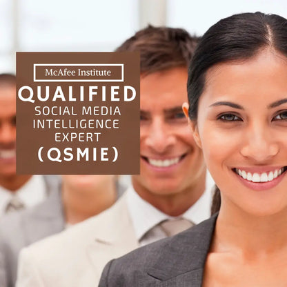 Qualified Social Media Intelligence Expert (Q|SMIE) - McAfee Institute